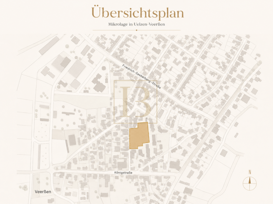 �bersichtsplan Wohngrundst�ck Uelzen