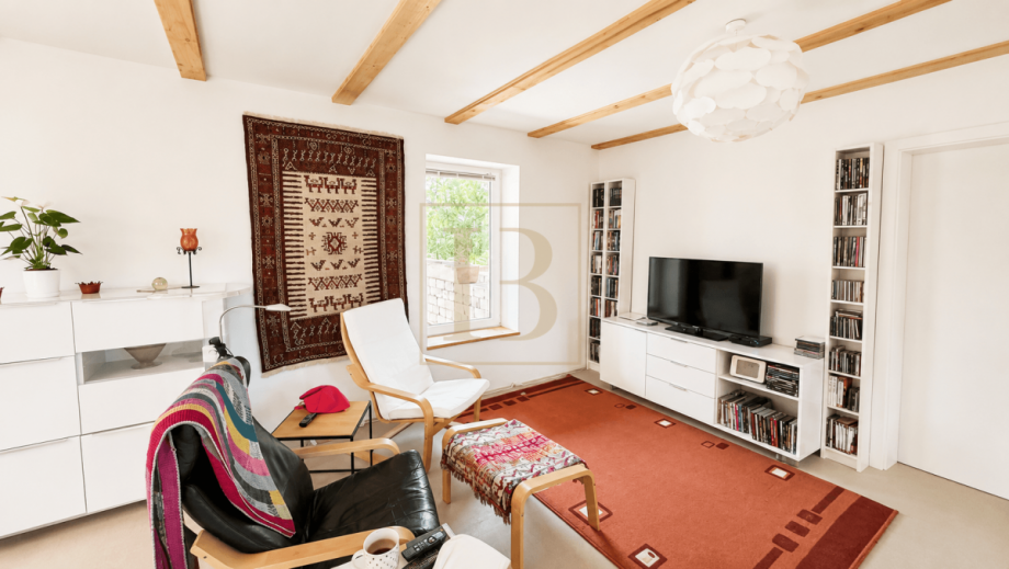Wohnzimmer Remise EG Bauernhaus Wustrow (Wendland)