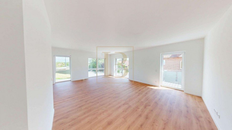 Offener Wohnbereich - Originalansicht Etagenwohnung Wrestedt