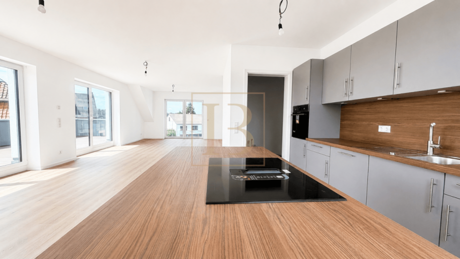 Stilvolle K�che mit offenem Wohngef�hl Etagenwohnung Wrestedt