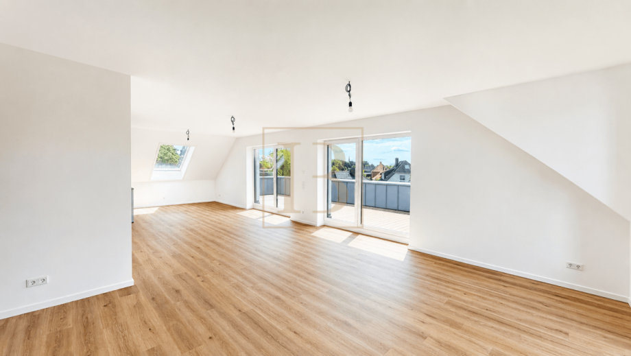 Gro�z�giger Wohnbereich mit Licht und Weite Etagenwohnung Wrestedt