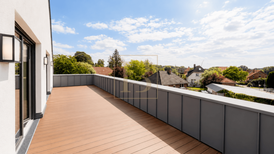 Gro�e Dachterrasse Etagenwohnung Wrestedt