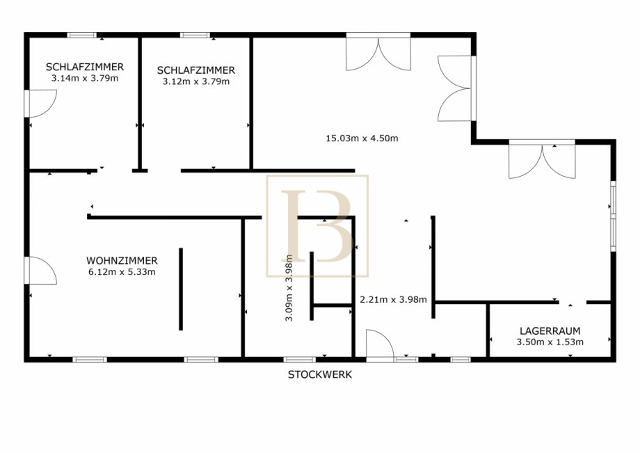 Grundriss Bungalow R�tzlingen