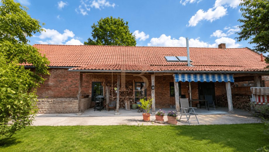 Hinteranansicht Remise Bauernhaus Wustrow (Wendland)