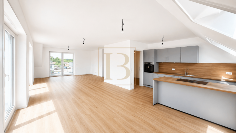 Offenes Wohnen mit moderner K�chenintegration Etagenwohnung Wrestedt