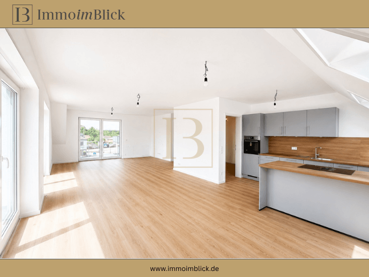Offenes Wohnen mit moderner K�chenintegration Etagenwohnung Wrestedt