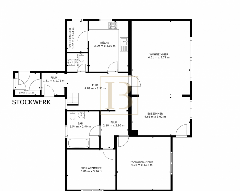 Grundriss EG Einfamilienhaus Thomasburg