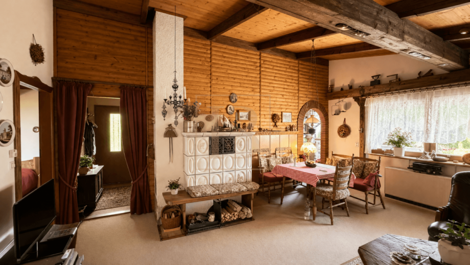 Wohnzimmer Bungalow Suhlendorf