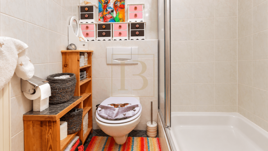 Badezimmer mit Dusche Etagenwohnung Dransfeld