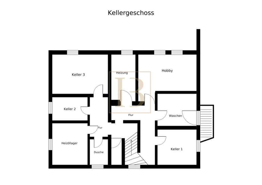Kellergeschoss Bungalow Uelzen