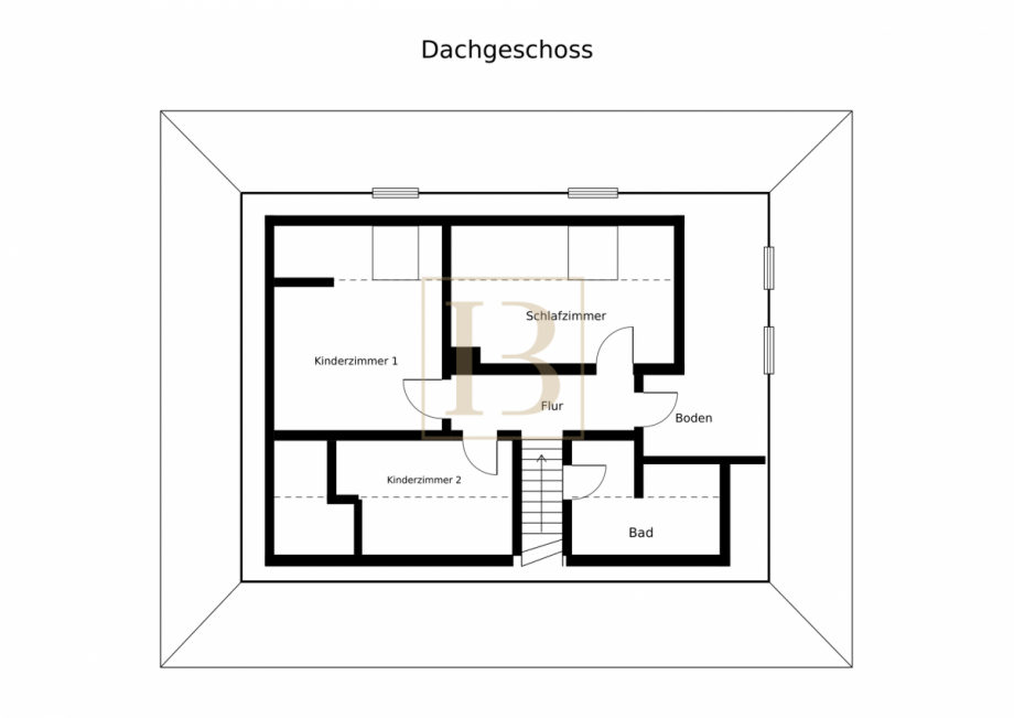 Dachgeschoss Bungalow Uelzen