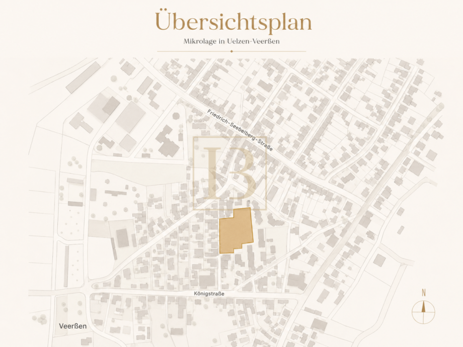 �bersichtsplan Wohngrundst�ck Uelzen