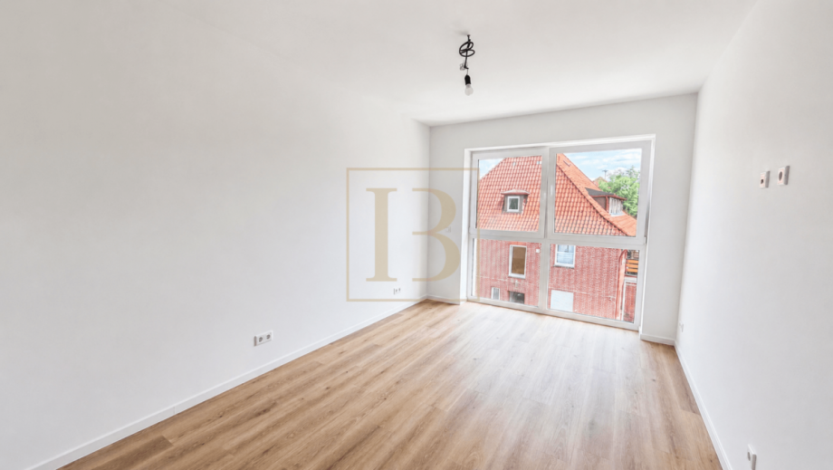 Ruhiges Hauptschlafzimmer mit Ankleidezugang Etagenwohnung Wrestedt
